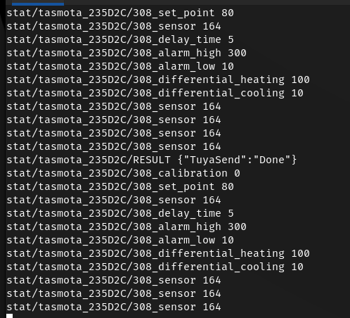 Terminal Session with MQTT